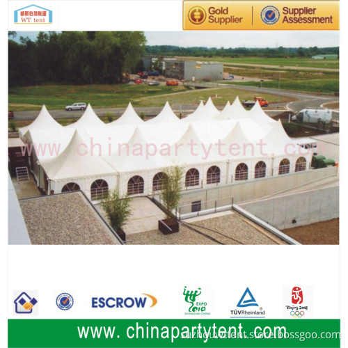 6061/T6 Aluminium Frame PVC Cone roof tent